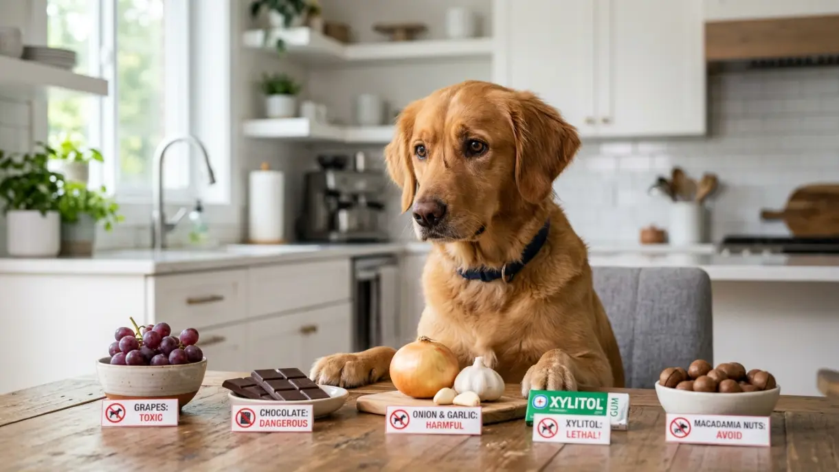 foods dogs should never eat