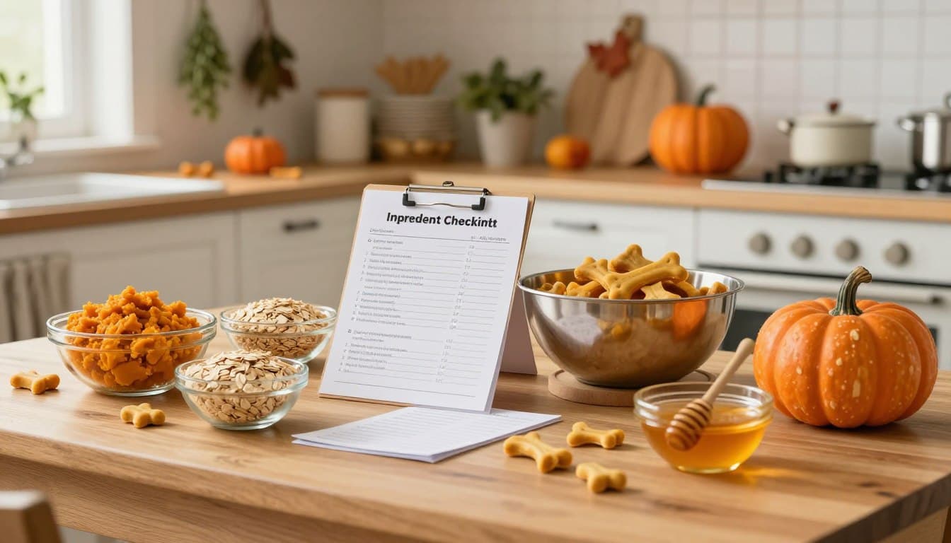 safety guidelines for pumpkin dog bone recipe