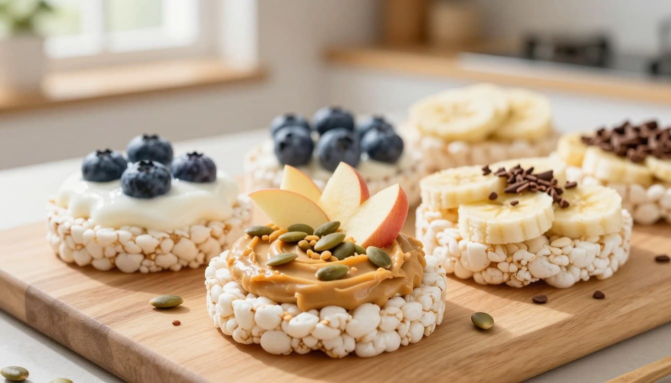 Creative ways to enhance rice cakes with dog-safe toppings